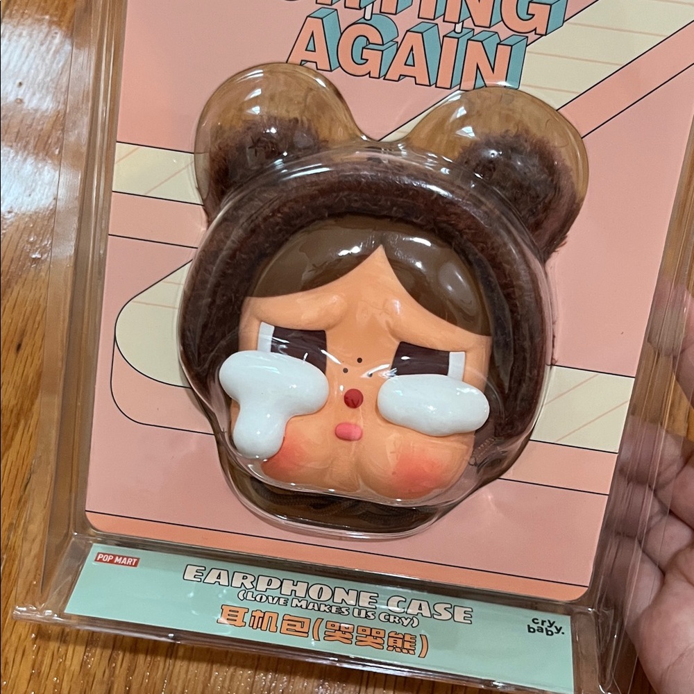 Cry Baby Earphone Case - Brown bear 100% authentic!